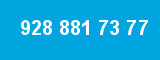 928 881 73 77 928 881 73 77